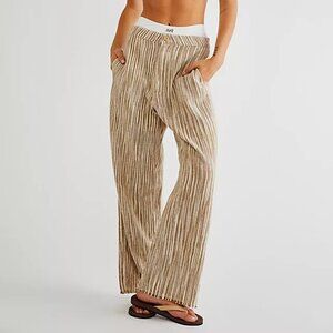 Free People Marta Yarn Dye Cotton Pants